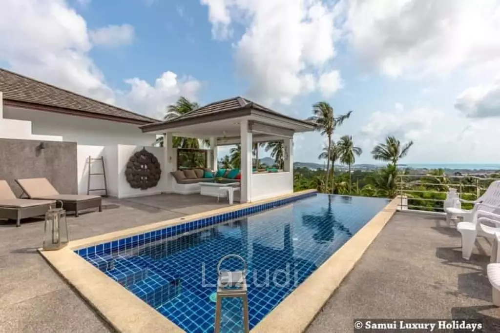 Wonderful 3 Bed Sea View Villa in Chaweng