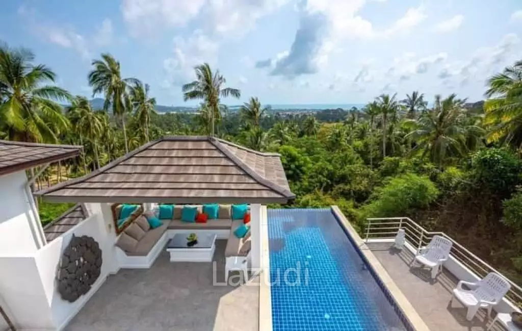 Wonderful 3 Bed Sea View Villa in Chaweng