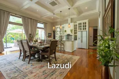 Truly Beautiful Luxury Pool Villa For Sale Single-Level Resort Home Features Beautiful Lotus Pond