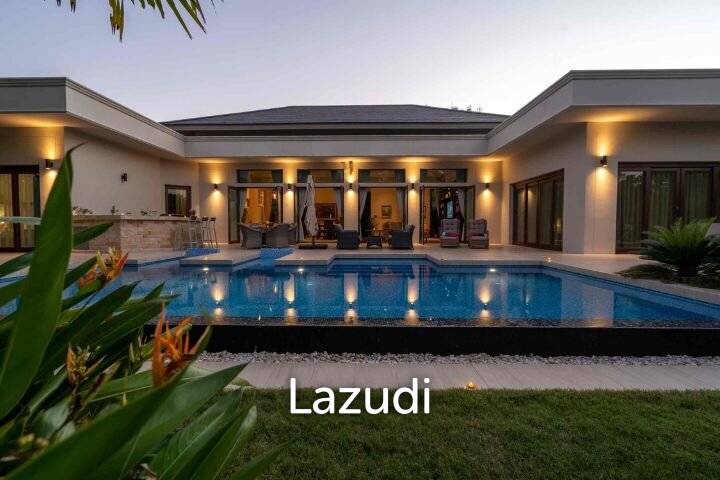 Truly Beautiful Luxury Pool Villa For Sale Single-Level Resort Home Features Beautiful Lotus Pond Truly Beautiful Luxury Pool Villa For Sale Single-Level Resort Home Features Beautiful Lotus Pond