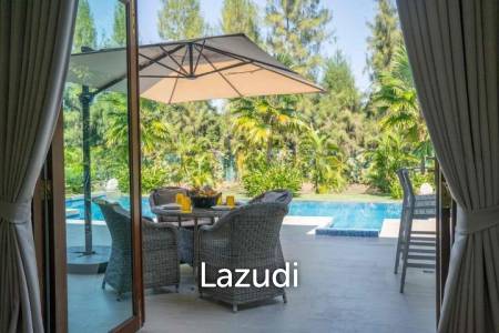 Truly Beautiful Luxury Pool Villa For Sale Single-Level Resort Home Features Beautiful Lotus Pond