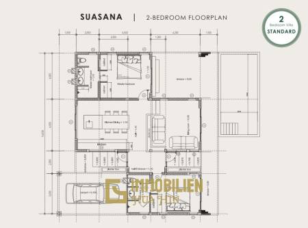 2 Bed 2 Bath 180 SQ.M BelVida Estate Villa Suasana