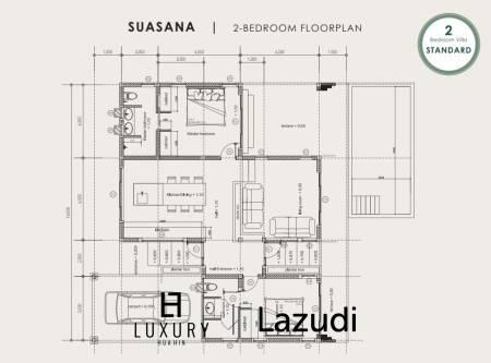 2 Bed 2 Bath 180 SQ.M BelVida Estate Villa Suasana