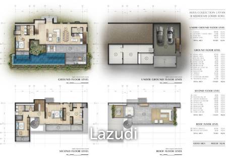 3 Bed 5 Bath 360SQ.M AKRA Collection Valley Villas