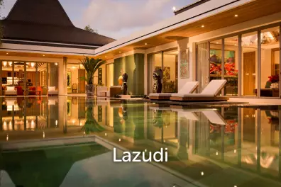 628sqm Luxury 4 bedroom Pool Villa in Bang Jo