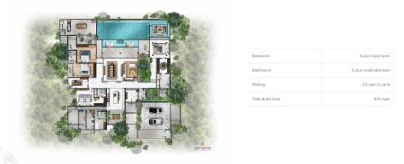 4 Bed 5 Bath 720 SQ M Punyisa Layan Villa