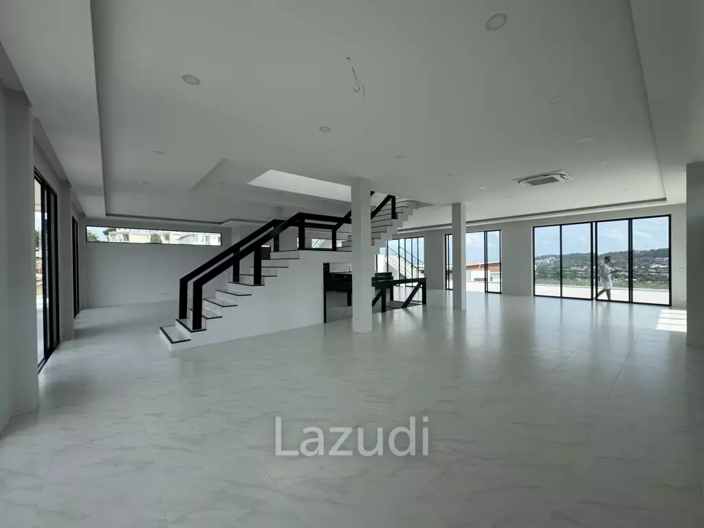 Brand New 8-Bed Sea View Villa in Bang Rak on 1,330SQM Plot