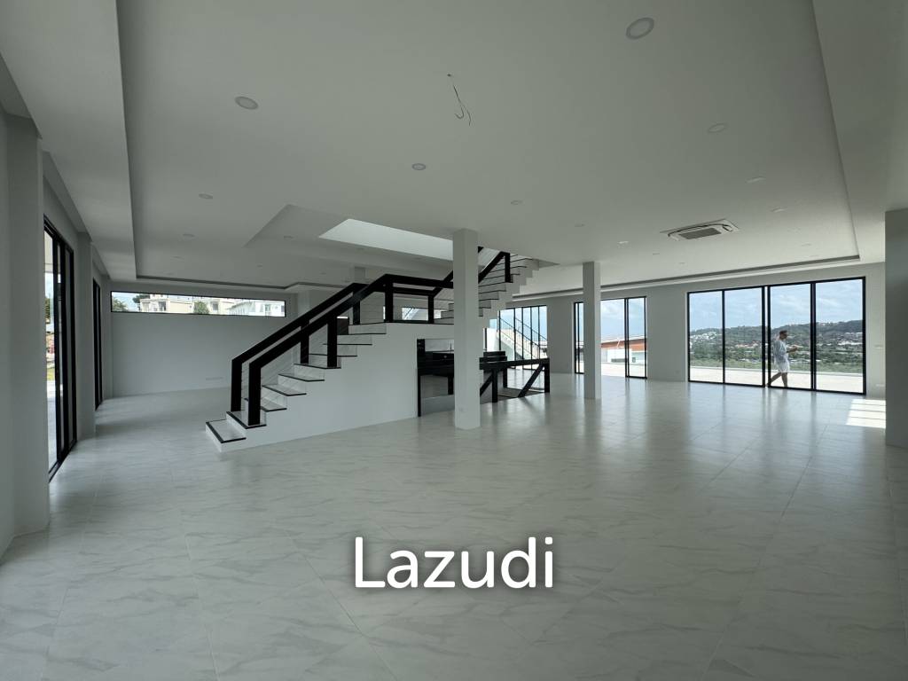 Brand New 8-Bed Sea View Villa in Bang Rak on 1,330SQM Plot