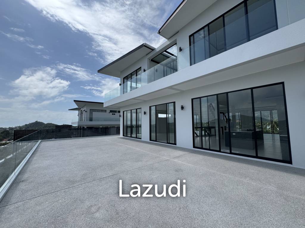 Brand New 8-Bed Sea View Villa in Bang Rak on 1,330SQM Plot