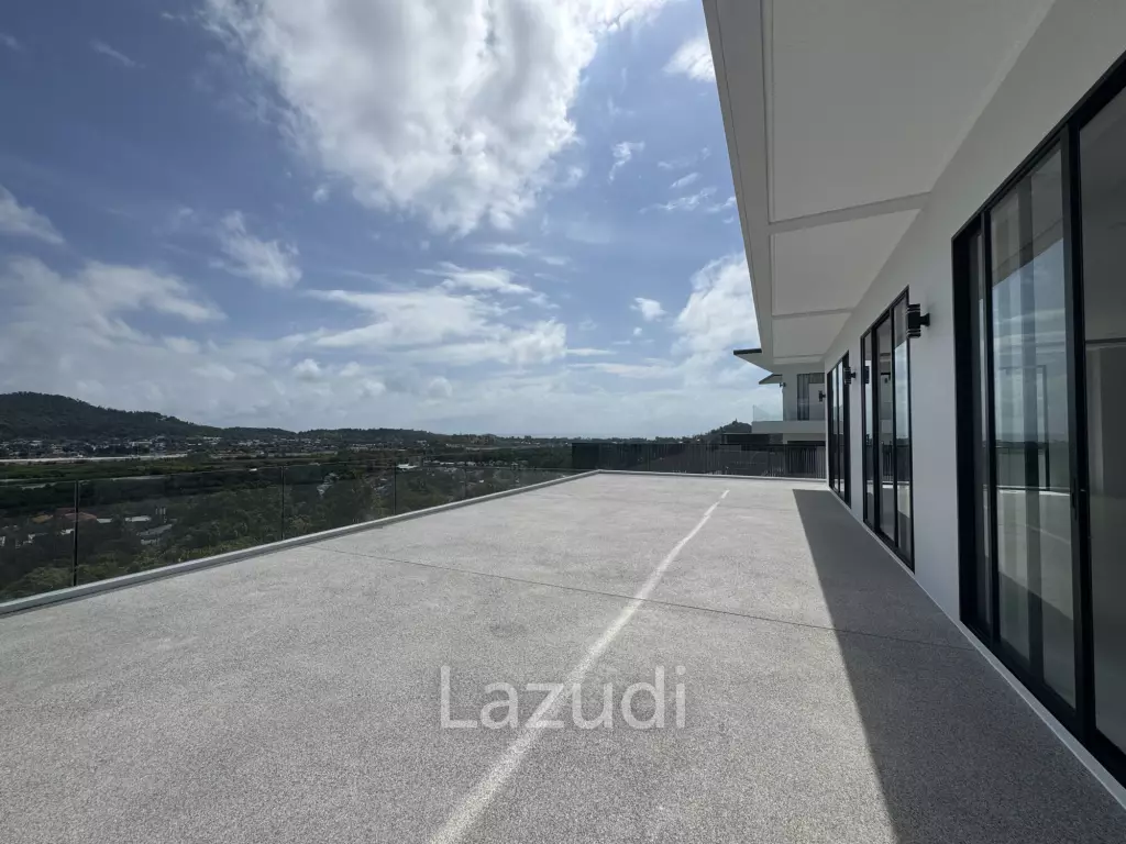 Brand New 8-Bed Sea View Villa in Bang Rak on 1,330SQM Plot
