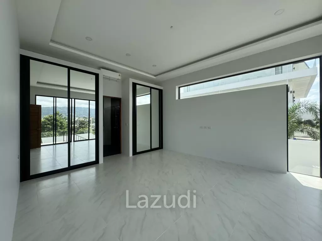 Brand New 8-Bed Sea View Villa in Bang Rak on 1,330SQM Plot