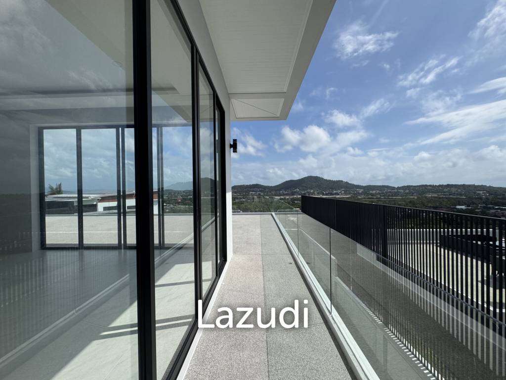 Brand New 8-Bed Sea View Villa in Bang Rak on 1,330SQM Plot