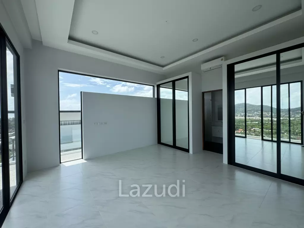 Brand New 8-Bed Sea View Villa in Bang Rak on 1,330SQM Plot