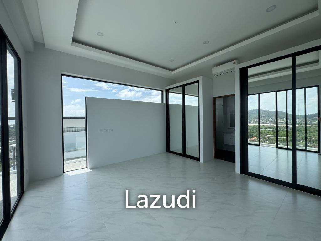 Brand New 8-Bed Sea View Villa in Bang Rak on 1,330SQM Plot