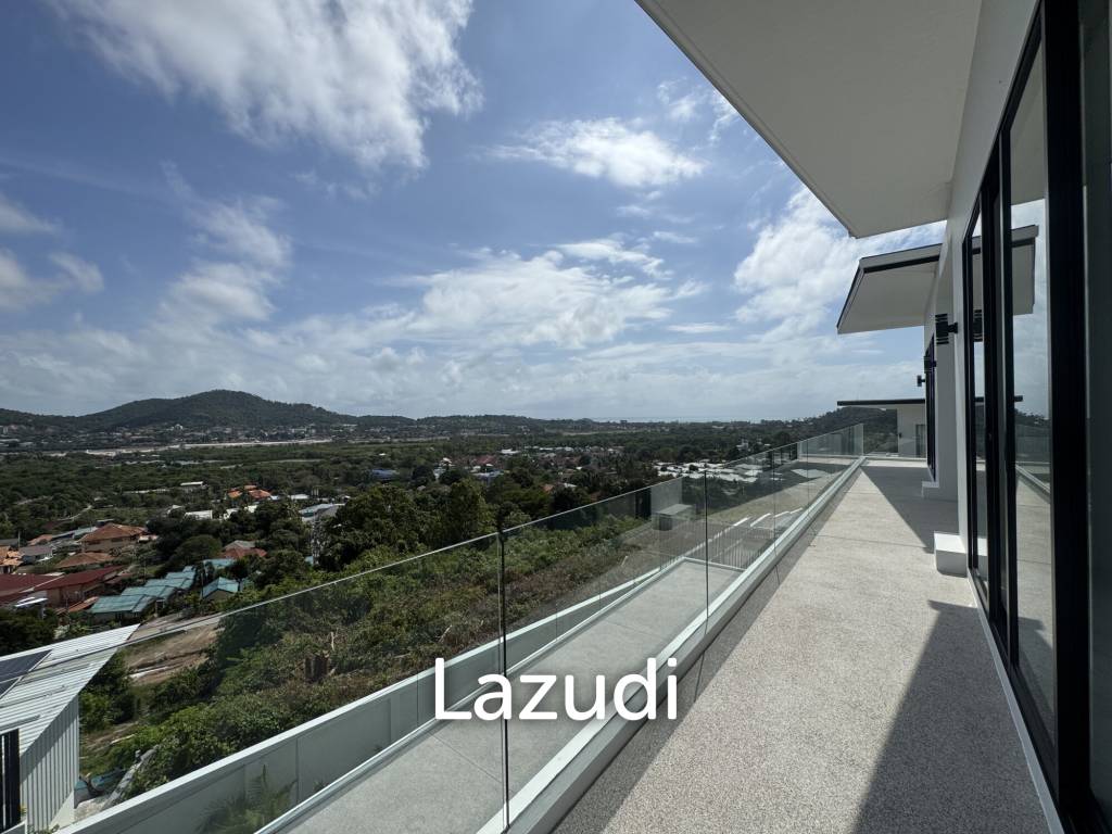 Brand New 8-Bed Sea View Villa in Bang Rak on 1,330SQM Plot