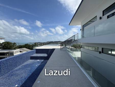 Brand New 8-Bed Sea View Villa in Bang Rak on 1,330SQM Plot