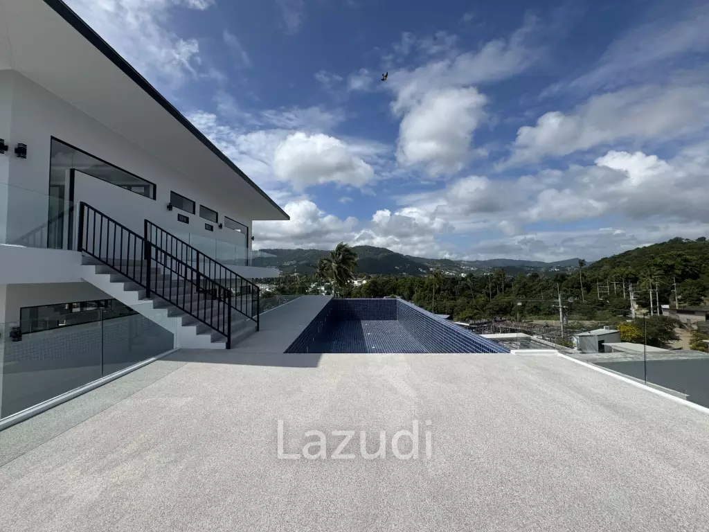 Brand New 8-Bed Sea View Villa in Bang Rak on 1,330SQM Plot