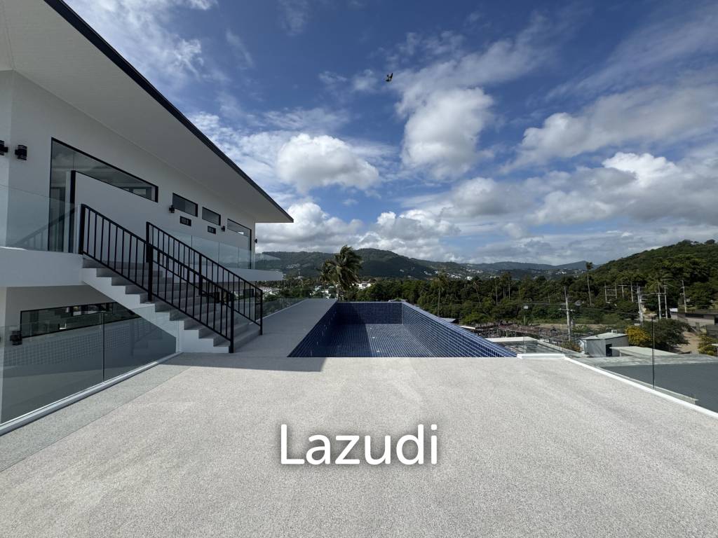 Brand New 8-Bed Sea View Villa in Bang Rak on 1,330SQM Plot