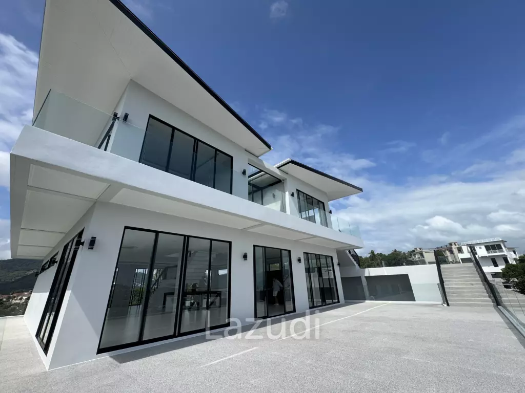 Brand New 8-Bed Sea View Villa in Bang Rak on 1,330SQM Plot