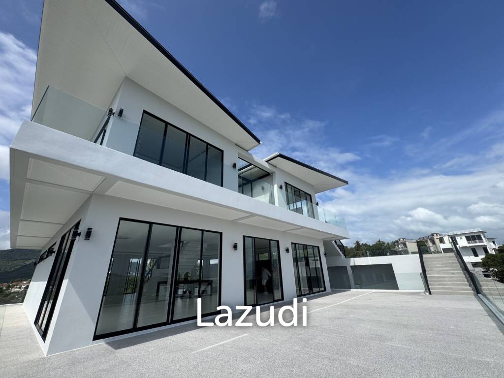 Brand New 8-Bed Sea View Villa in Bang Rak on 1,330SQM Plot