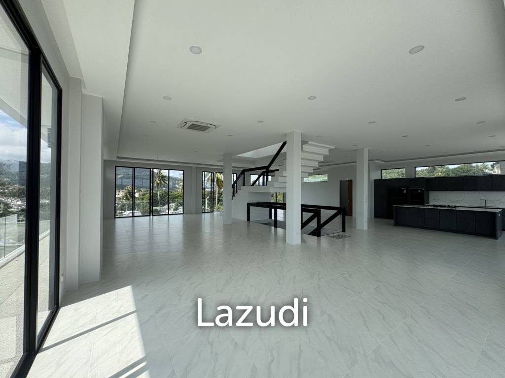 Brand New 8-Bed Sea View Villa in Bang Rak on 1,330SQM Plot