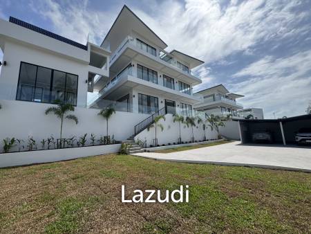 Brand New 8-Bed Sea View Villa in Bang Rak on 1,330SQM Plot