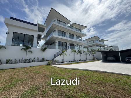 Brand New 8-Bed Sea View Villa in Bang Rak on 1,330SQM Plot