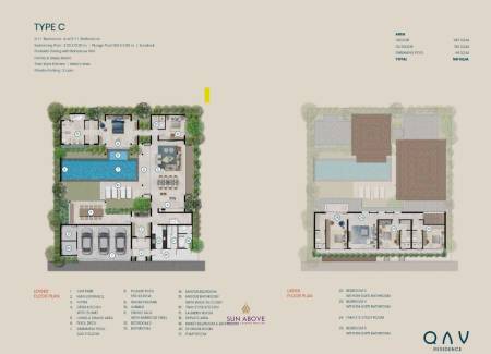 5 Bed 5 Bath 574.19 SQ.M QAV Residence