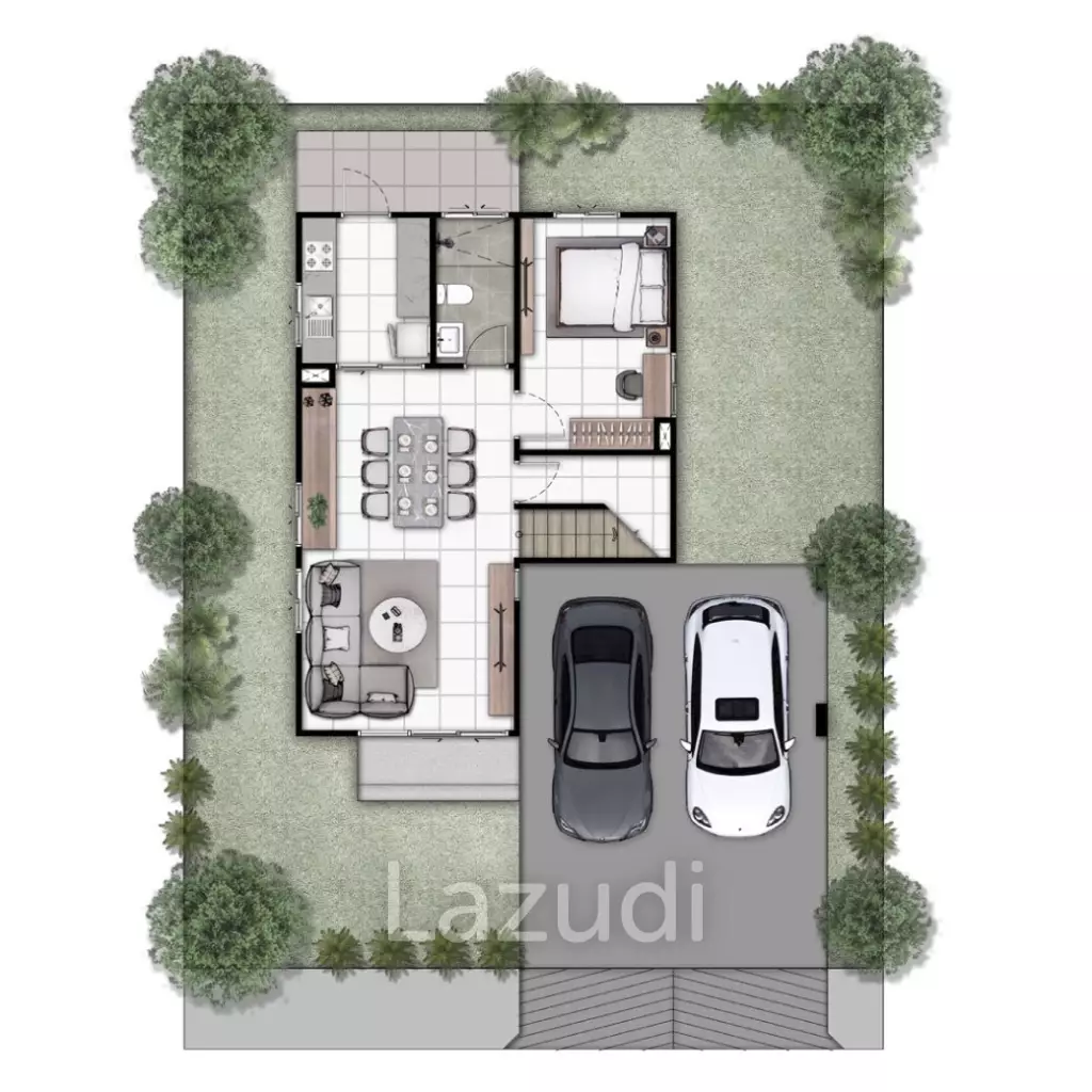 4 Bed 3 Bath 165 SQ.M Nirvana ELEMENT Bangna