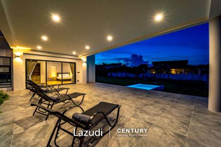 Elegant Oasis in Hua Hin: Luxurious 4-Bed Villa