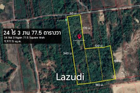 Land for Sale 9,977.50 SQ.M Surrounded By Nature