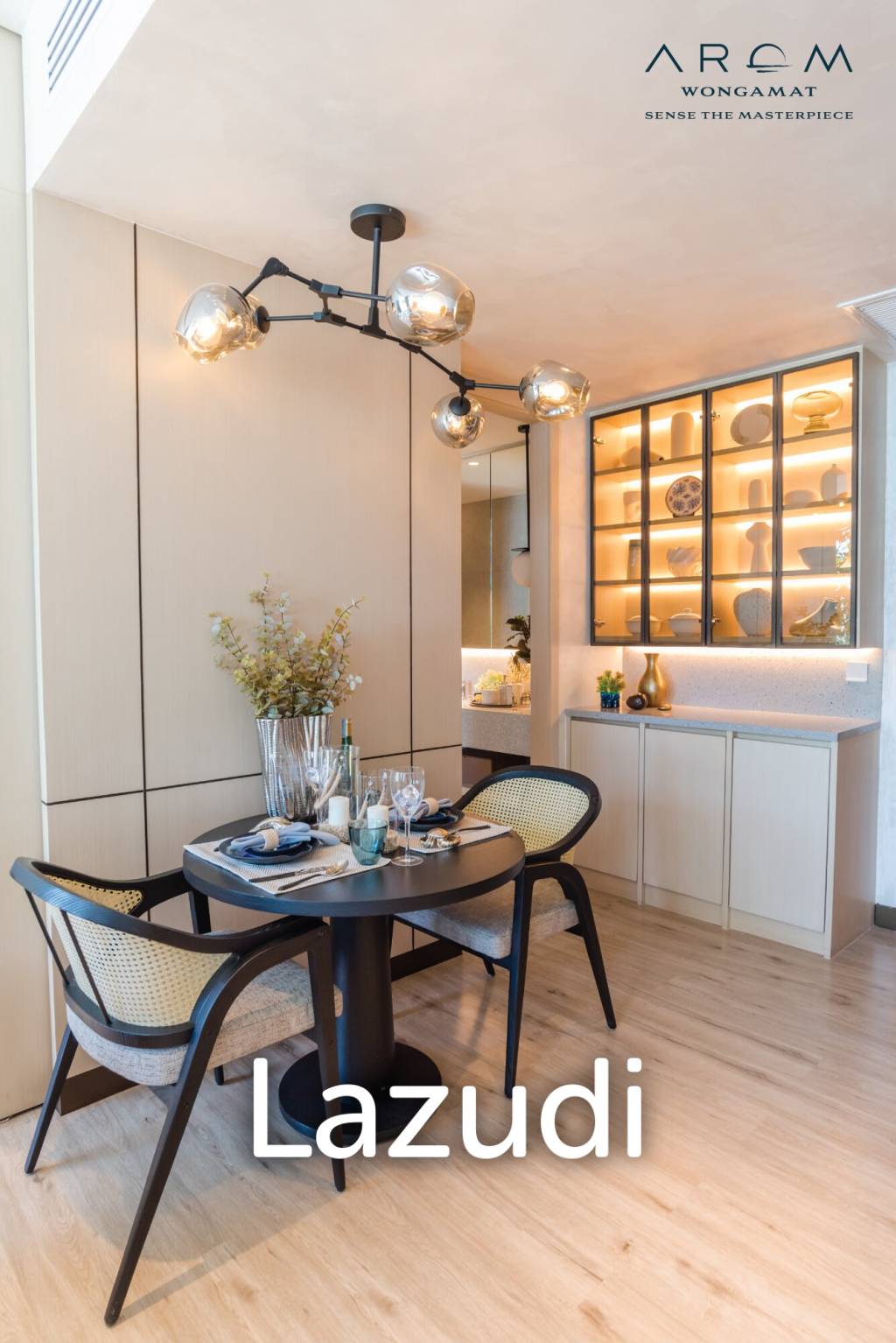 1 Bed 1 Bath 52.14 SQ.M. Arom Wongamat