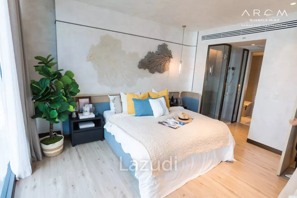 1 Bed 1 Bath 52.14 SQ.M. Arom Wongamat