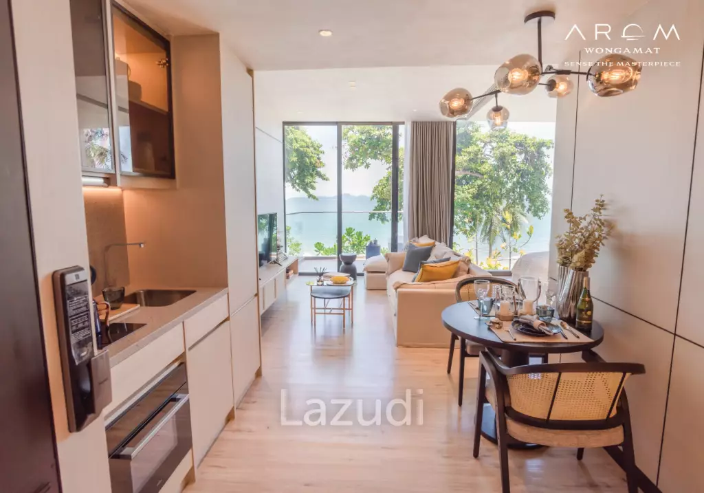 1 Bed 1 Bath 52.14 SQ.M. Arom Wongamat
