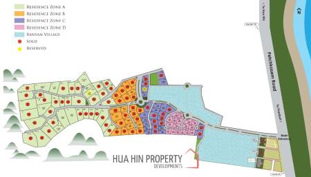 Land 754.6 SQ.M. BelVida Estates Hua Hin