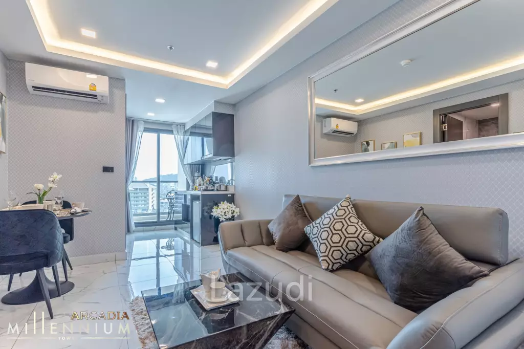 1 Bed 1 Bath 29.09 SQ.M Arcadia Millennium Tower