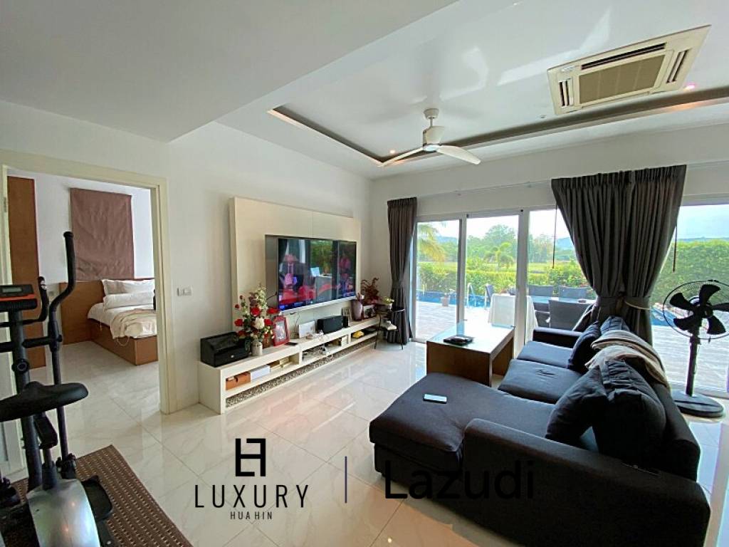 Golf Course 2.5 Bed Pool Villa For Sale on Black Mountain Golf Club