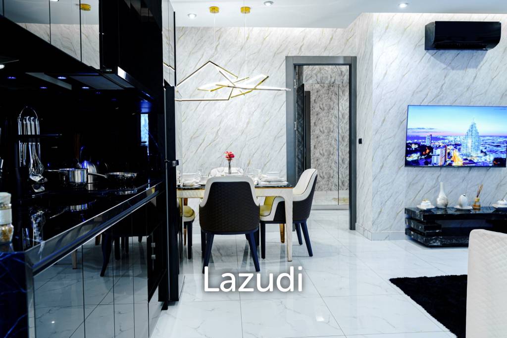 2 Bed Combined 2 Bath 58 SQ.M Grand Solaire Pattaya