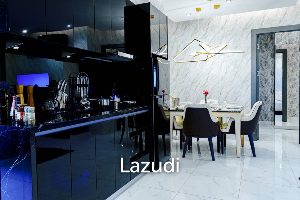 2 Bed Combined 2 Bath 58 SQ.M Grand Solaire Pattaya