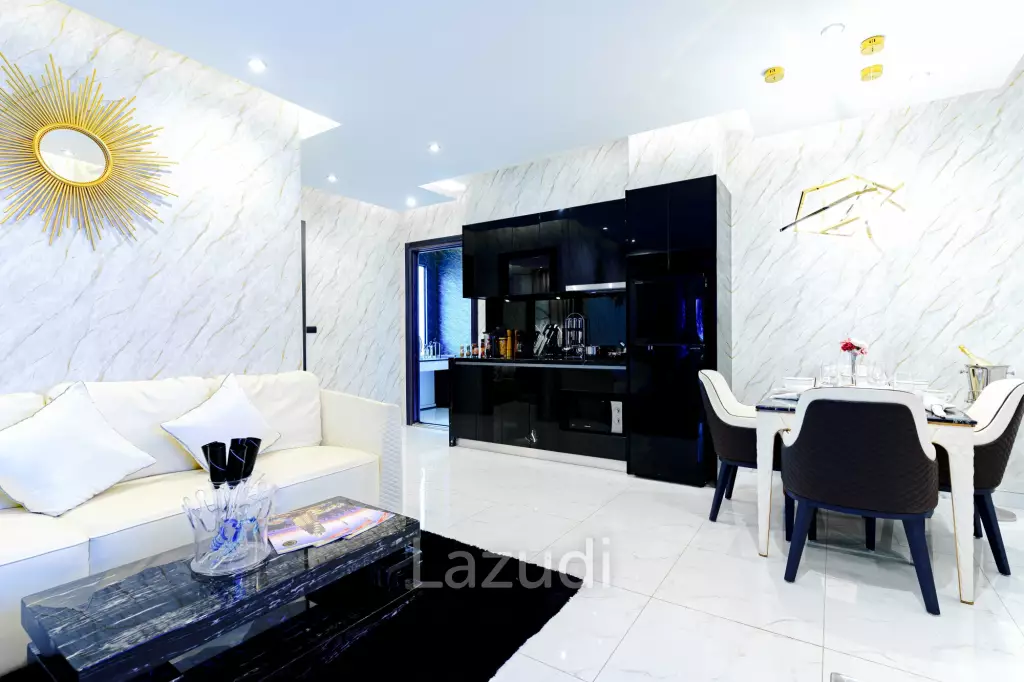 2 Bed Combined 2 Bath 58 SQ.M Grand Solaire Pattaya