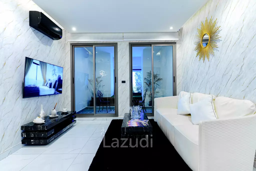 2 Bed Combined 2 Bath 58 SQ.M Grand Solaire Pattaya