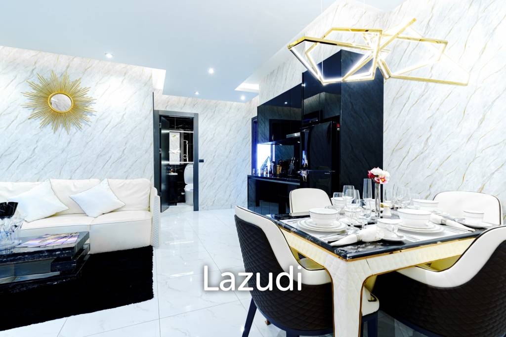2 Bed Combined 2 Bath 58 SQ.M Grand Solaire Pattaya