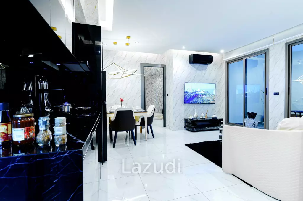 2 Bed Combined 2 Bath 58 SQ.M Grand Solaire Pattaya