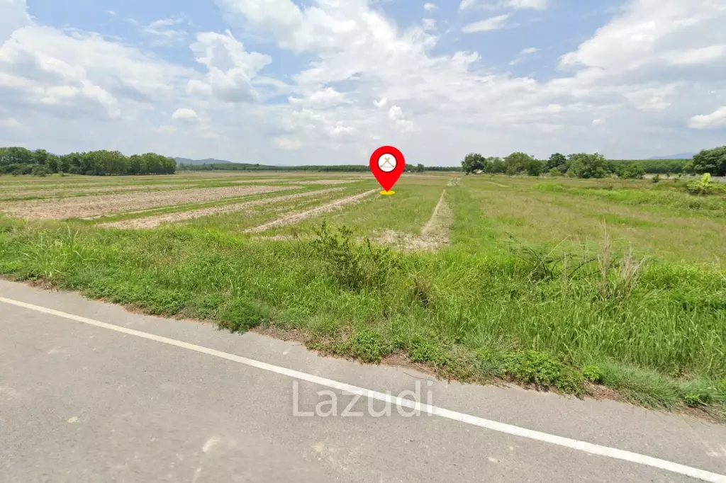 15 Rai land for sale near to Highway to Chiang Khong