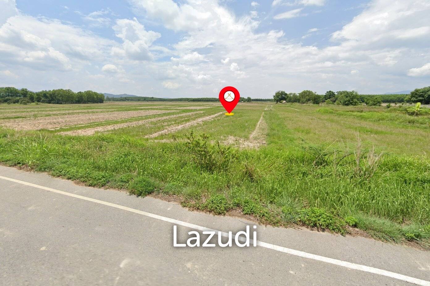 15 Rai land for sale near to Highway to Chiang Khong