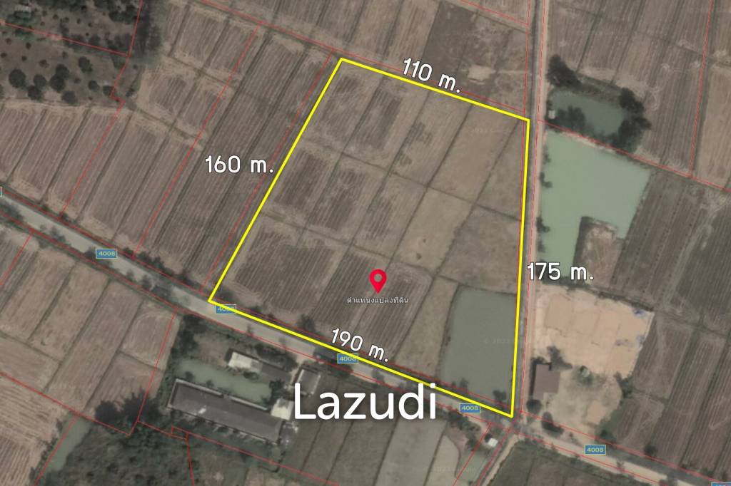15 Rai land for sale near to Highway to Chiang Khong