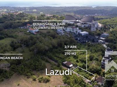 270 m2 Land Plot for Sale Freehold in Ungasan Kuta Selatan Bali