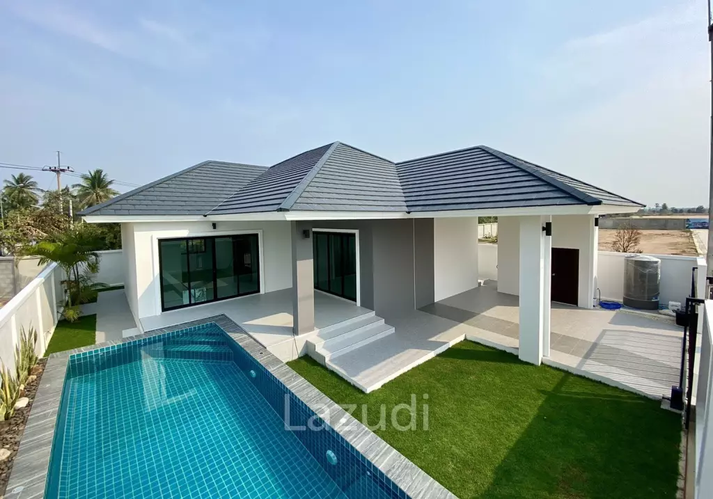 3 Bed 3 Bath 196 SQ.M Huguh Home Pool Villa Cha-Am
