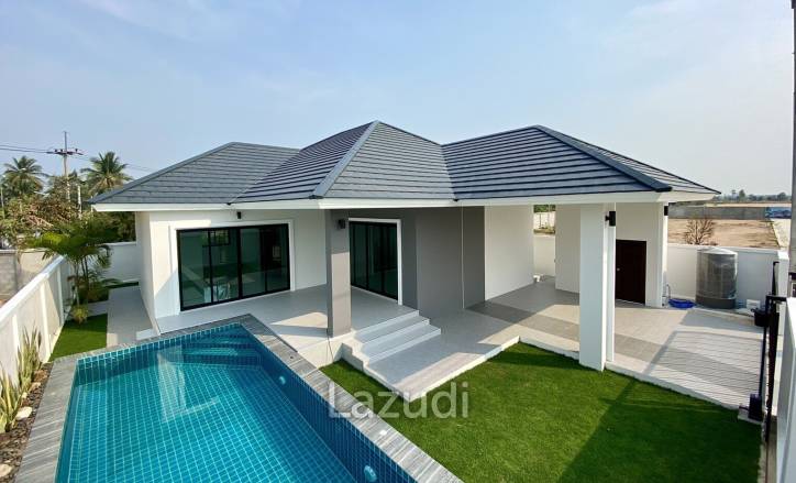 3 Bed 3 Bath 196 SQ.M Huguh Home Pool Villa Cha-Am