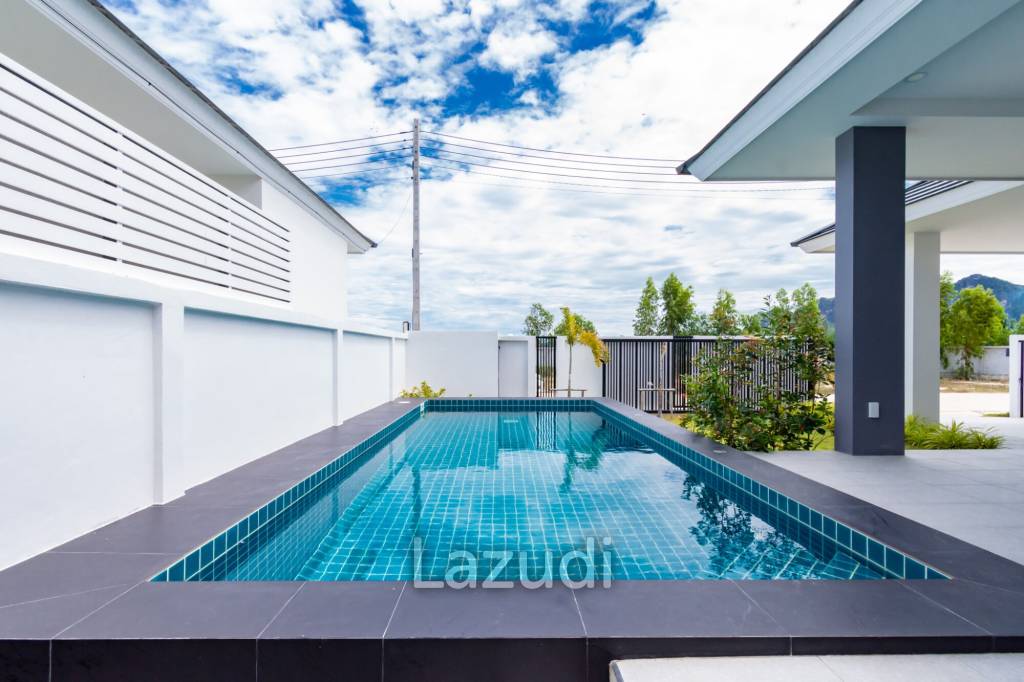 3 Bed 3 Bath 196 SQ.M Huguh Home Pool Villa Cha-Am